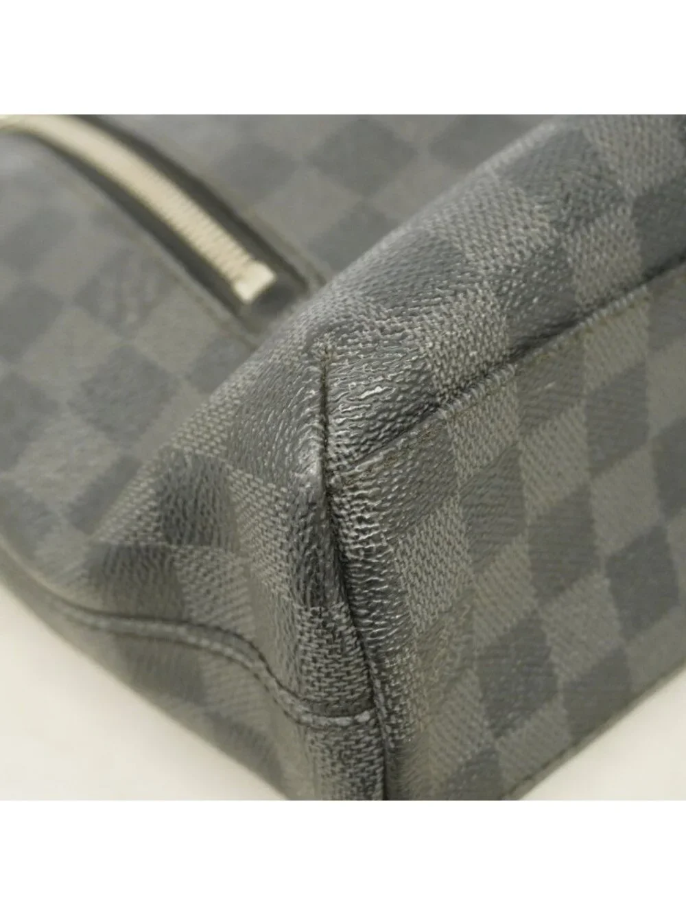 Louis Vuitton Shoulder Bag Damier Graphite Mick MM Black Gray